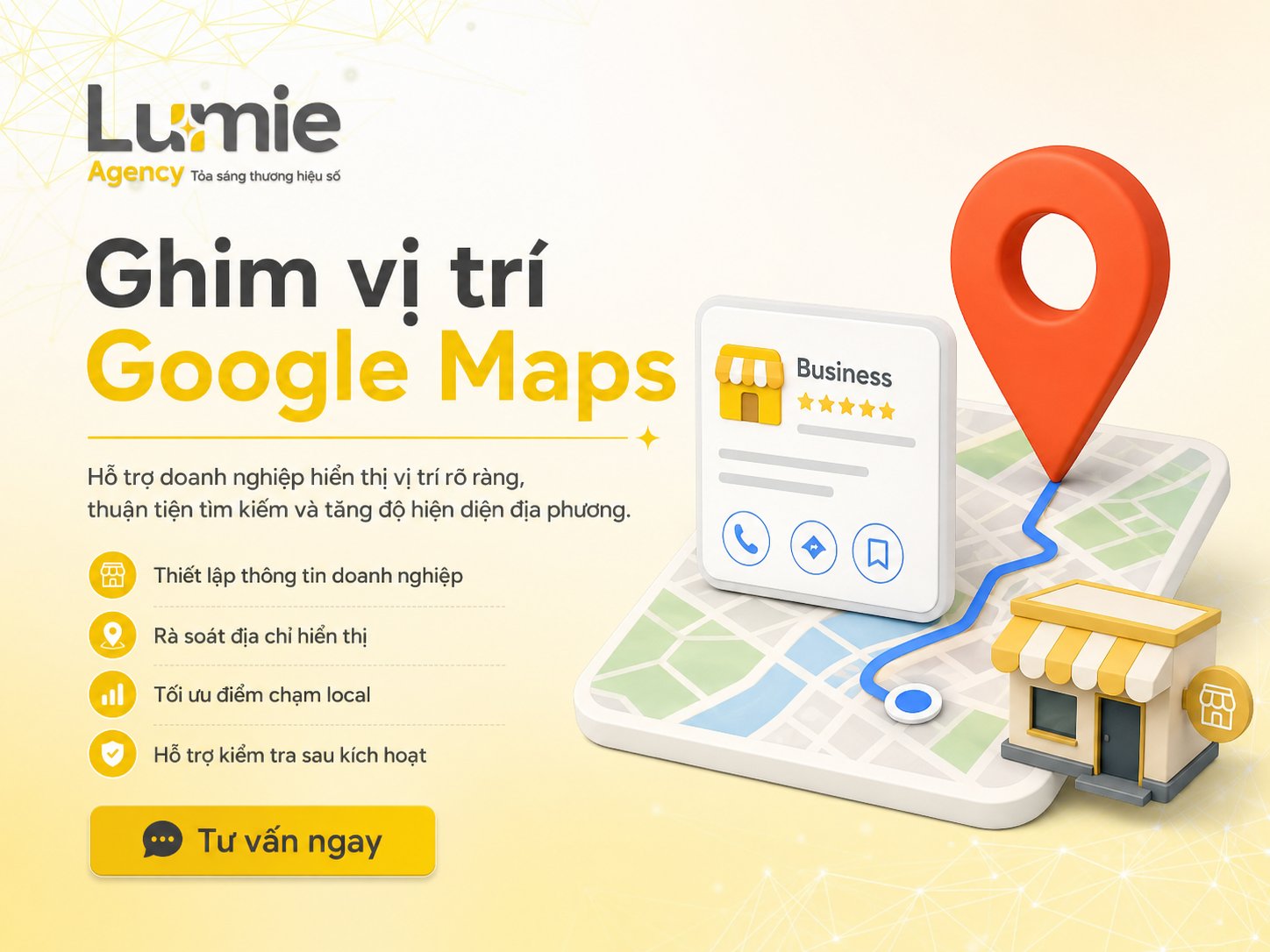 Ghim và xác minh vị trí doanh nghiệp trên Google Maps