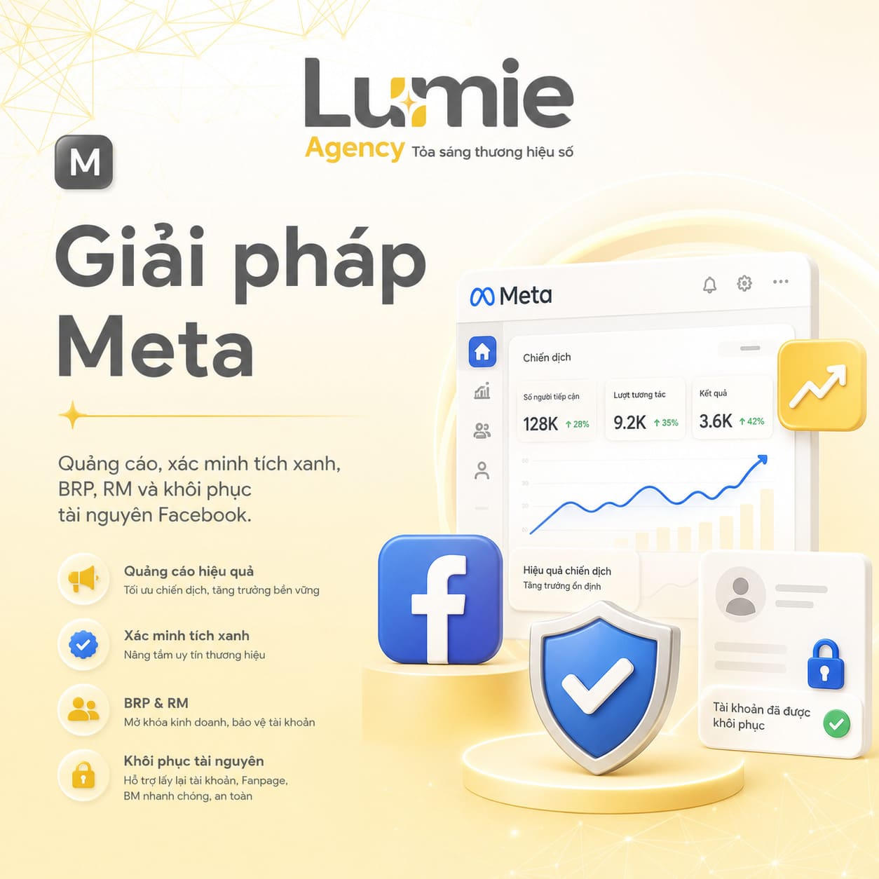 Dịch vụ quảng cáo Facebook và Meta Ads của Lumie