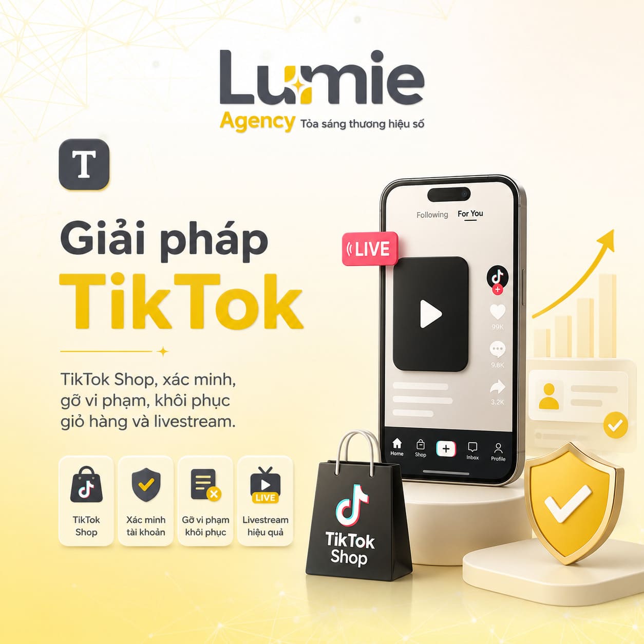 Dịch vụ quảng cáo TikTok của Lumie