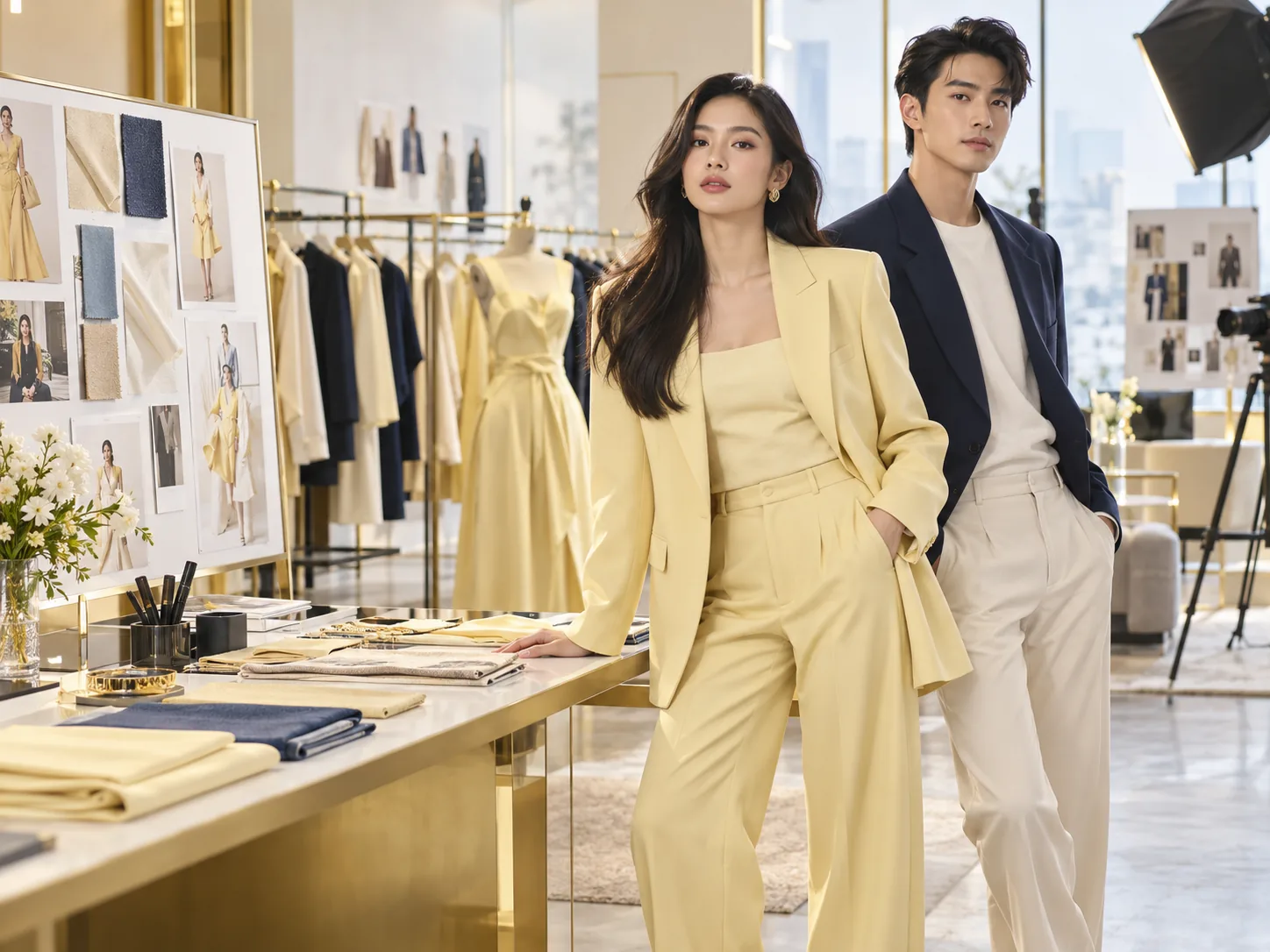 Minh họa chiến dịch ra mắt bộ sưu tập thời trang