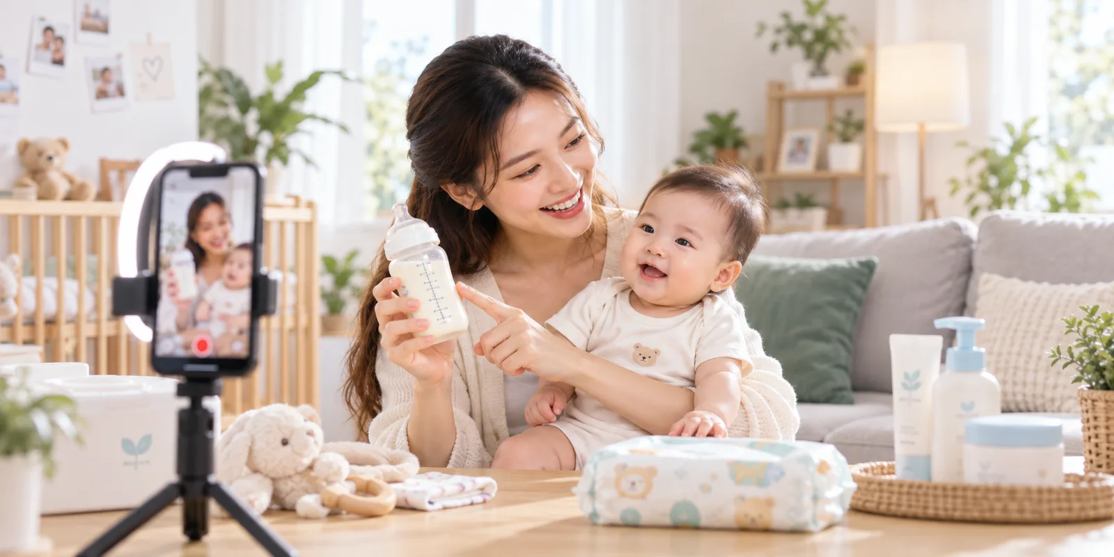 Booking KOC Mẹ Bỉm Trải Nghiệm Thật