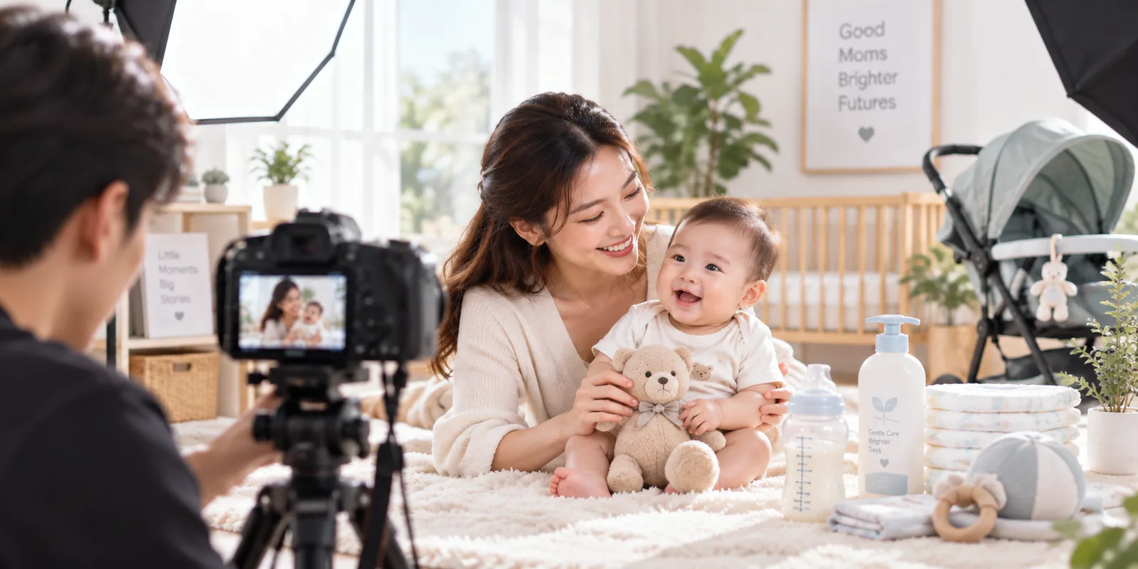 Sản Xuất Video và Nội Dung Chuyên Sâu Mẹ và Bé