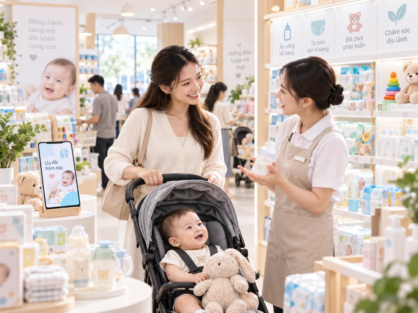 Marketing Mẹ và Bé cho Chuỗi Cửa Hàng và Đại Lý