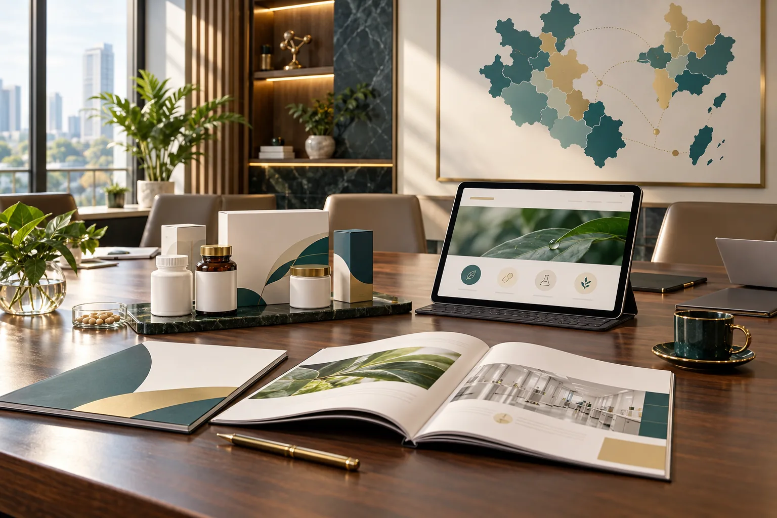 Hồ sơ doanh nghiệp dược và mạng lưới phân phối