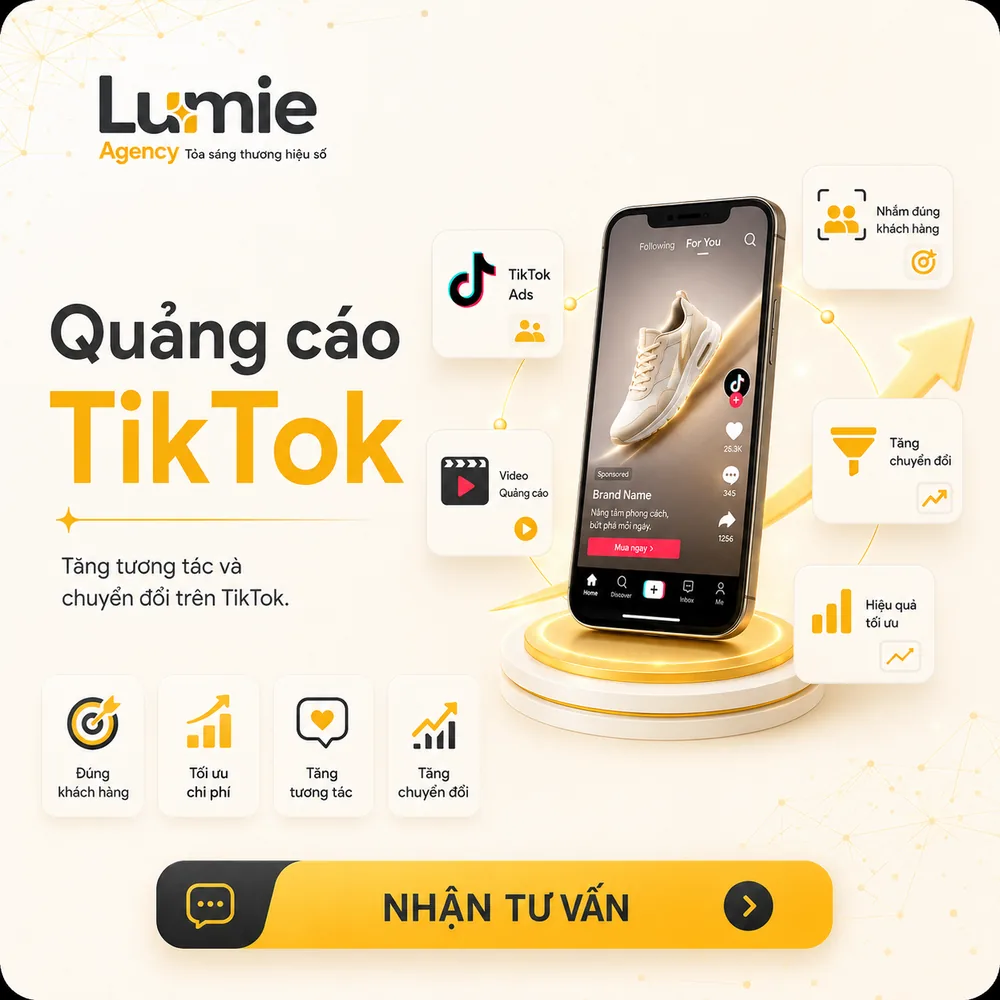 Dịch vụ quảng cáo TikTok của Lumie