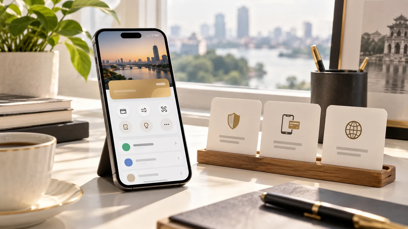 Ứng dụng thanh toán và tài liệu sản phẩm tài chính