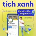 Case Lumie xác minh tích xanh Fanpage Map Pacific Singapore