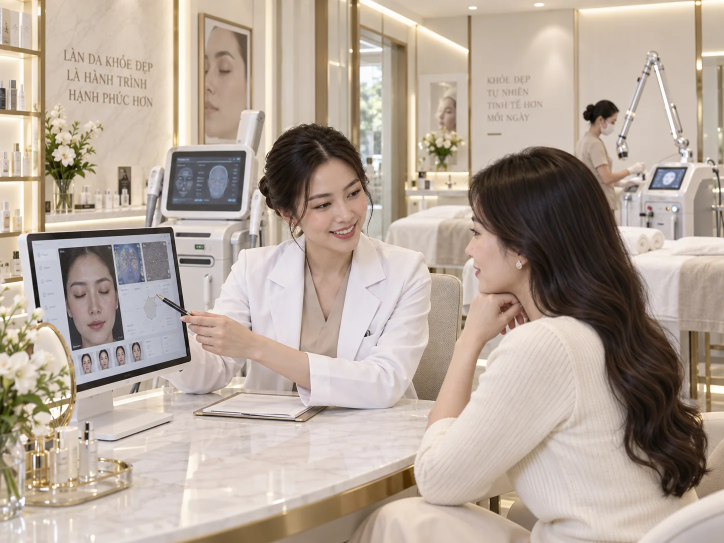 Marketing spa công nghệ cao và clinic da liễu chăm sóc da chuyên sâu