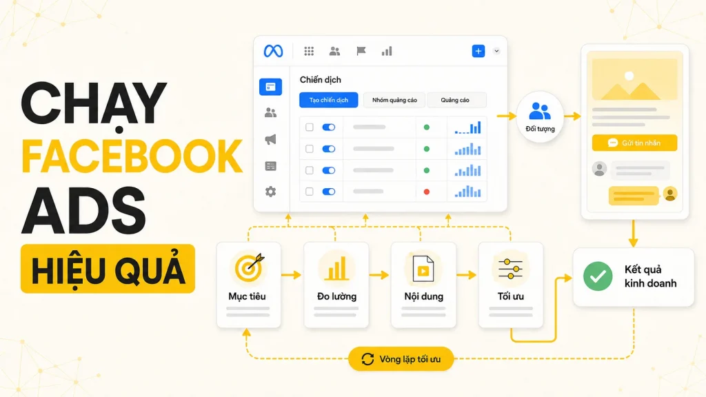 Cách chạy quảng cáo Facebook hiệu quả: từ thiết lập đến tối ưu