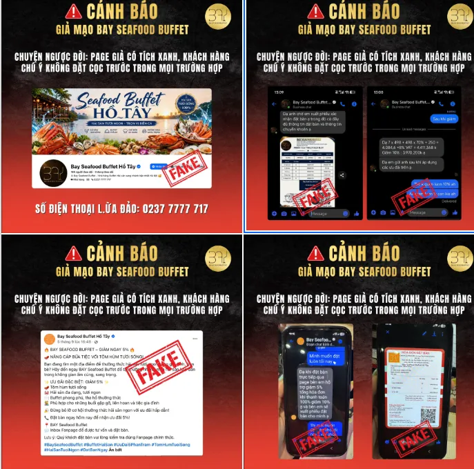 Cảnh báo Page giả có tích xanh và vu cáo Fanpage chính là lừa đảo
