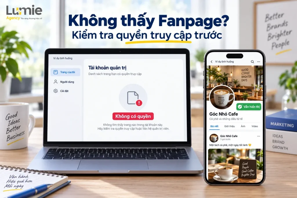 Fanpage bị xóa: cách kiểm tra và khôi phục đúng tình trạng