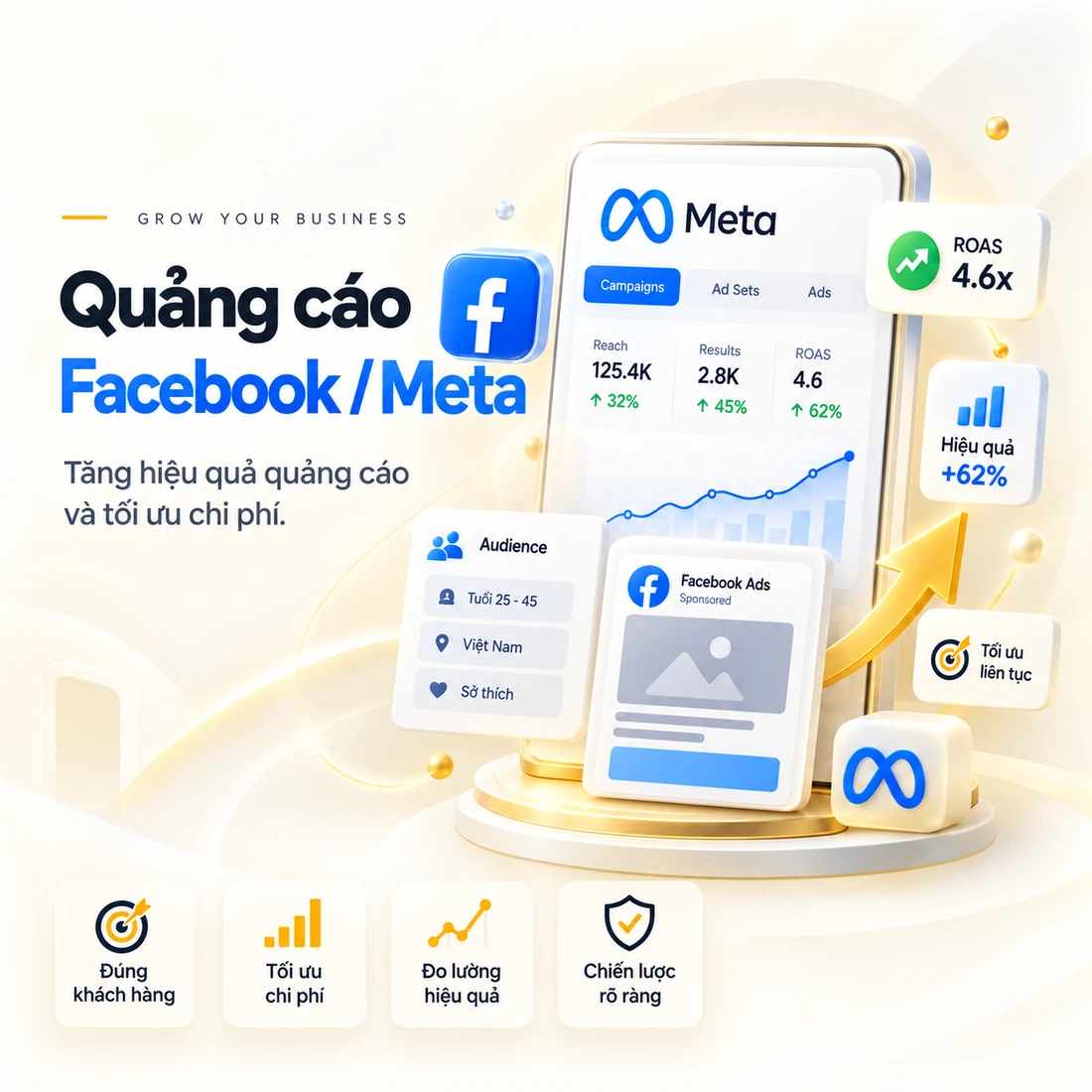 Dịch vụ quảng cáo Facebook và Meta Ads của Lumie