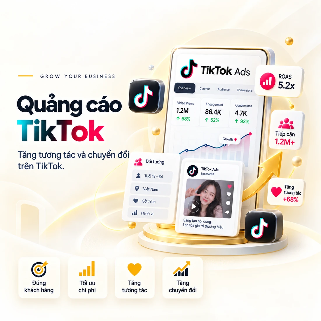 Dịch vụ quảng cáo TikTok của Lumie