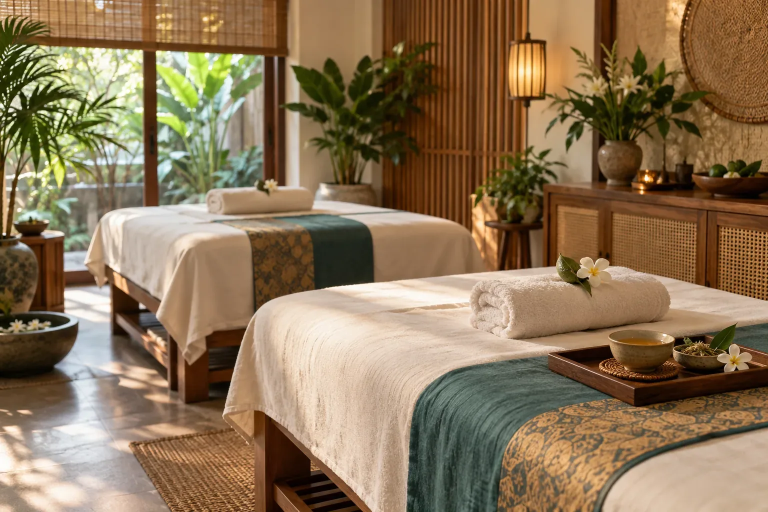 Không gian spa wellness minh họa trải nghiệm chăm sóc không xâm lấn