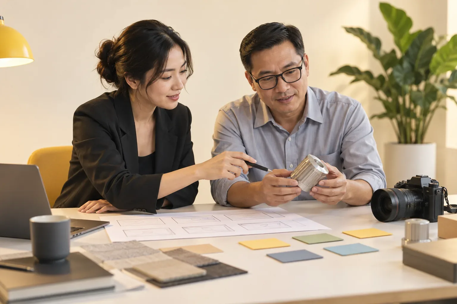 Agency và doanh nghiệp rà tư liệu sản phẩm cùng kế hoạch sản xuất nội dung