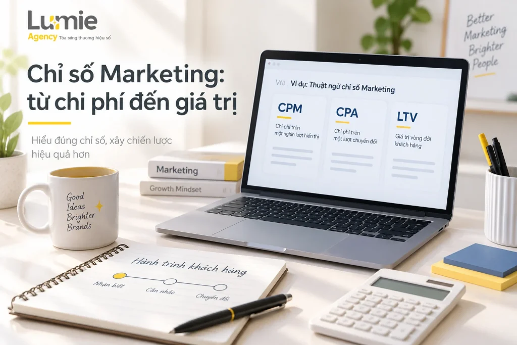 Các chỉ số Marketing cần theo dõi từ CPM, CPA đến LTV