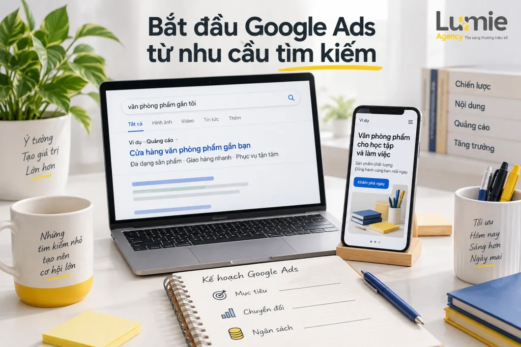Cách chạy quảng cáo Google Ads cho người mới: 8 bước kiểm soát
