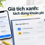 Giá tích xanh: tách đúng khoản phí