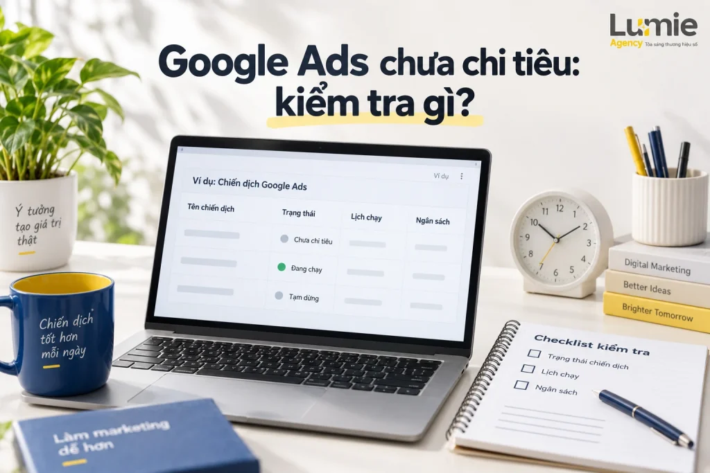 Google Ads không cắn tiền: 8 bước kiểm tra