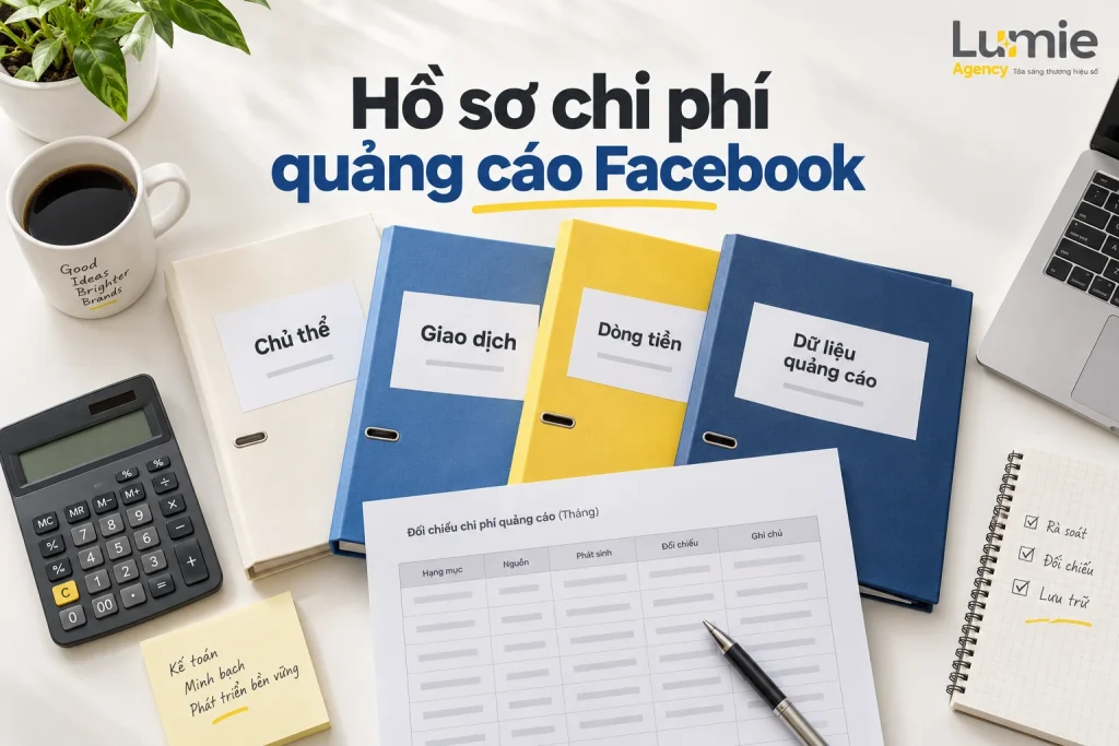 Cách lấy chi phí quảng cáo Facebook làm chi phí doanh nghiệp