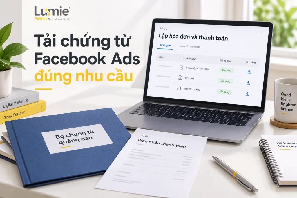 Cách lấy hóa đơn VAT Facebook khi chạy quảng cáo 2026