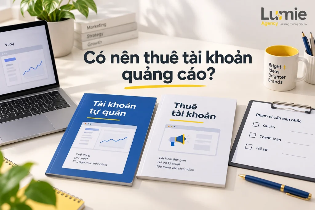 Có nên thuê tài khoản quảng cáo Facebook không? 10 dấu hiệu cho doanh nghiệp