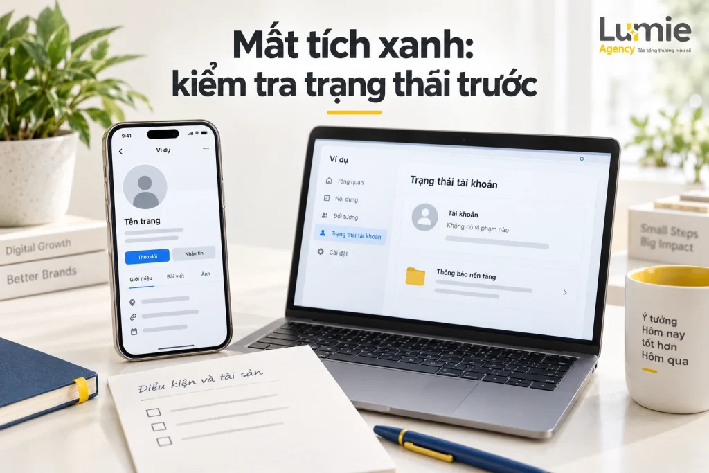 Vì sao Facebook bị mất tích xanh? Nguyên nhân và cách xử lý