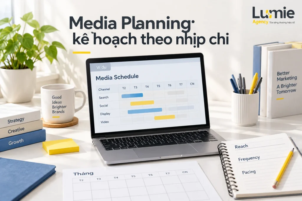 Media Planning là gì? Cách đọc Reach, Frequency, Media Mix và Pacing