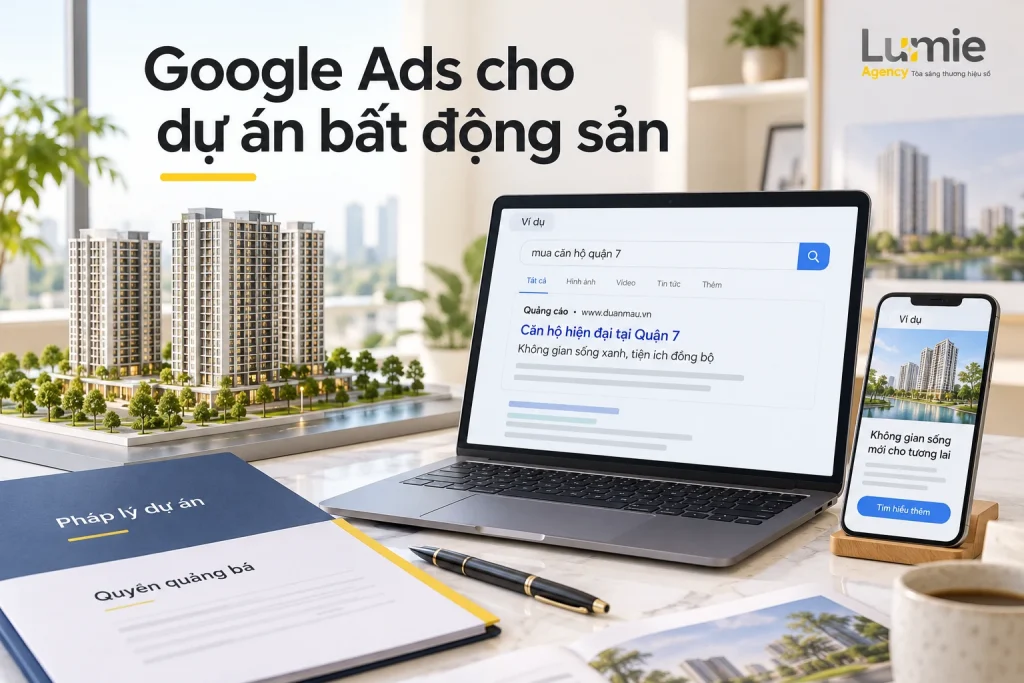 Dịch vụ chạy quảng cáo Google Ads bất động sản