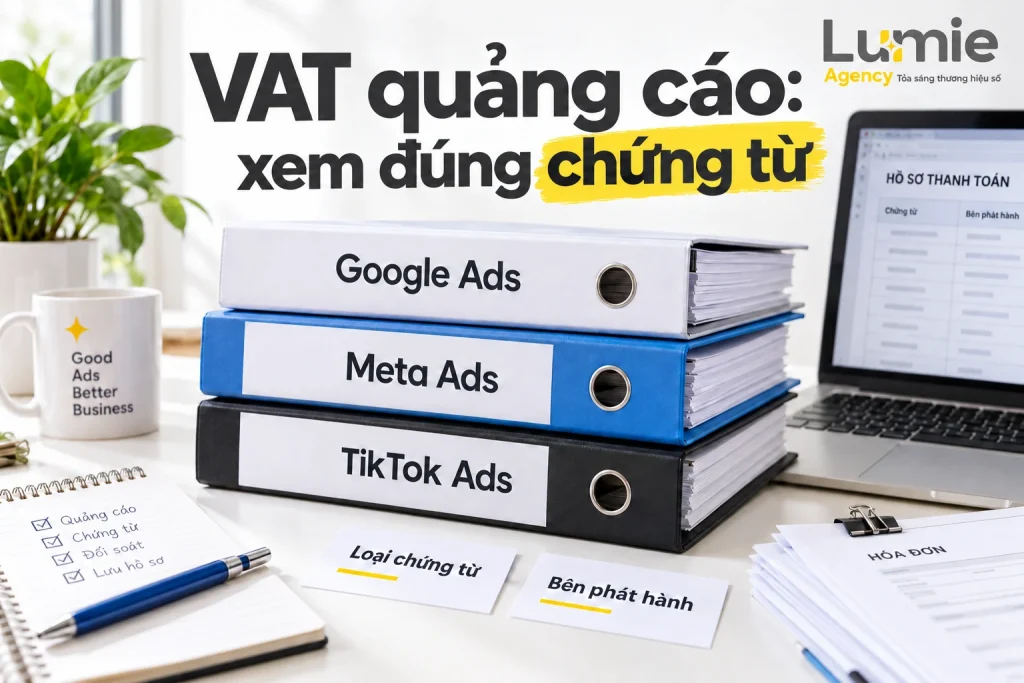 Vì sao kết quả khấu trừ VAT của Google Ads khác Meta (Facebook) và TikTok?