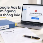 Google Ads bị tạm ngưng: lưu thông báo