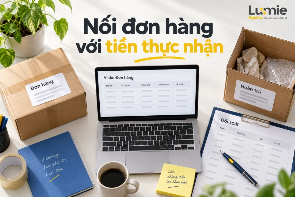 Quy trình đơn hàng, hoàn–hủy và đối soát TikTok Shop, Shopee