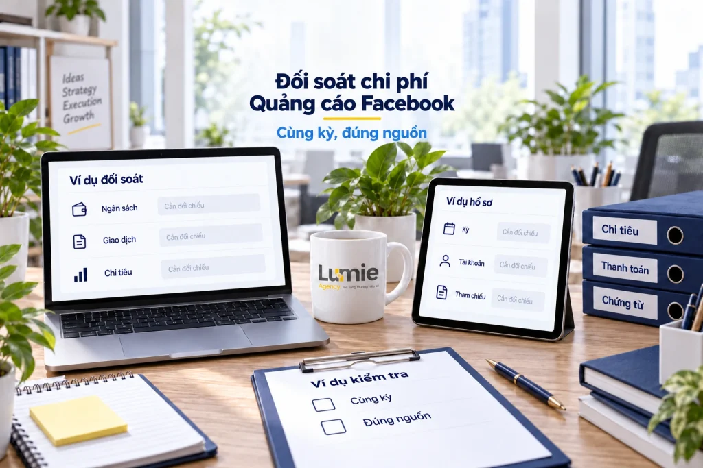 Đối soát chi phí quảng cáo Facebook cho doanh nghiệp: Mẫu bảng và 7 bước
