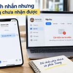 Điện thoại khách gửi tin nhắn và hộp thư của Trang cần được đối chiếu trong một ví dụ sự cố
