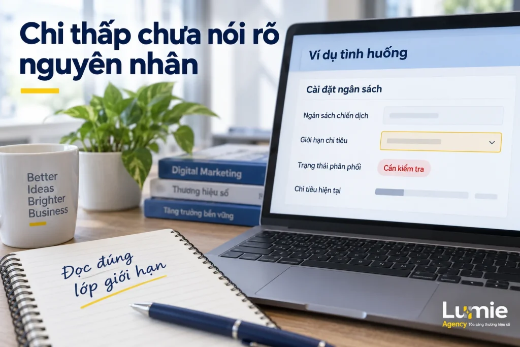 Tài khoản quảng cáo Facebook bị giới hạn chi tiêu: nguyên nhân và cách xử lý
