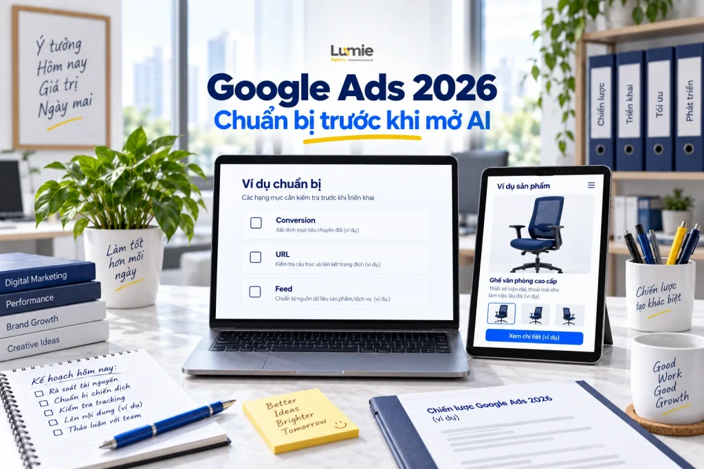 Google Ads 2026: Những thay đổi doanh nghiệp cần chuẩn bị