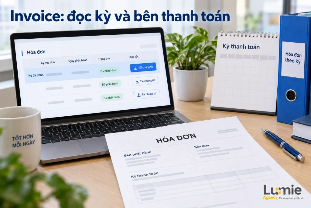 Tài khoản quảng cáo Invoice là gì? Phân biệt Facebook, Google và TikTok