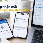 Ví dụ đối chiếu phương thức xác thực hai lớp, ứng dụng xác thực và email bảo mật