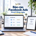 Mẫu báo cáo Facebook Ads hằng ngày bằng Excel với đối soát và công việc