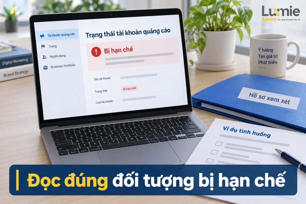 Tài khoản quảng cáo Facebook bị vô hiệu hóa hoặc hạn chế: xử lý thế nào?
