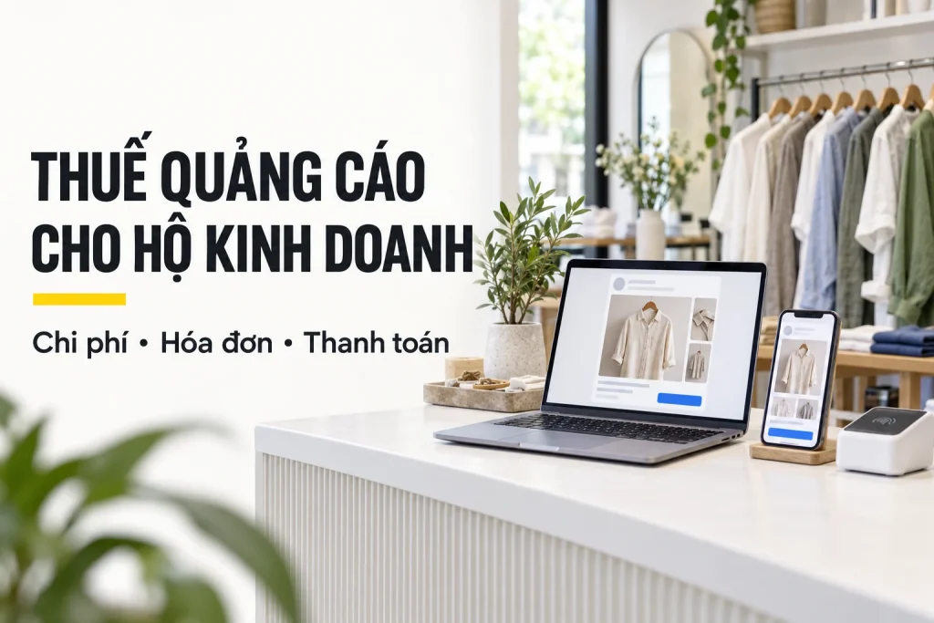Thuế quảng cáo Facebook cho hộ kinh doanh: chi phí và hóa đơn