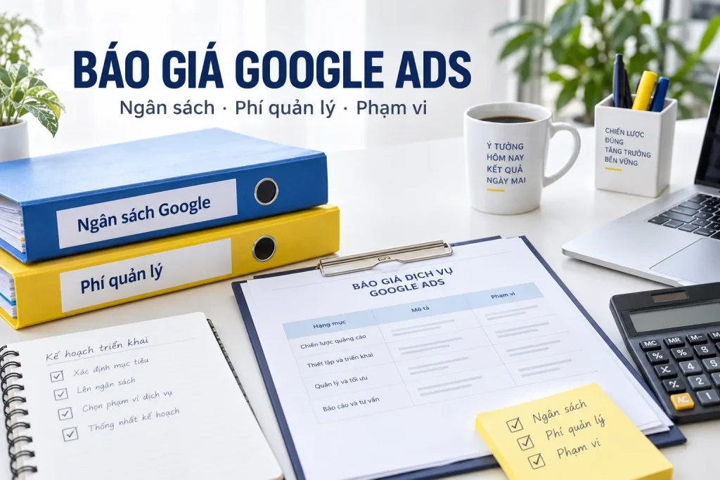 Bảng giá chạy quảng cáo Google Ads: phí và chất lượng dịch vụ